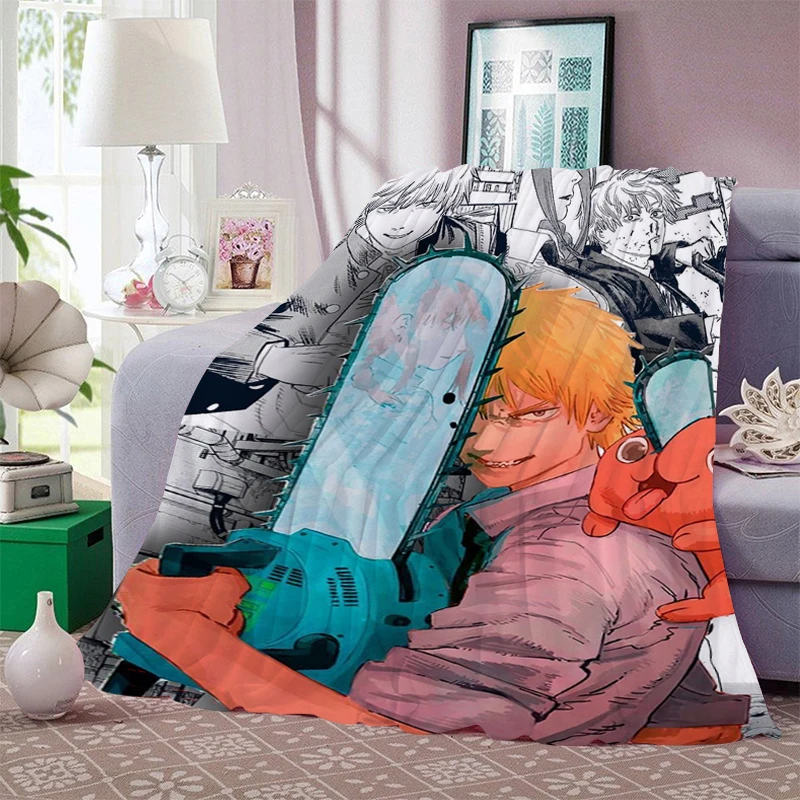Anime Blanket Sofa Winter Warm B-Chainsaw Man Microfiber Bedding King Size Adult Knee Bed Fleece Camping Fluffy Soft Blankets
Anime Blanket Sofa Winter Warm B-Chainsaw Man Microfiber Bedding King Size Adult Knee Bed Fleece Camping Fluffy Soft Blankets