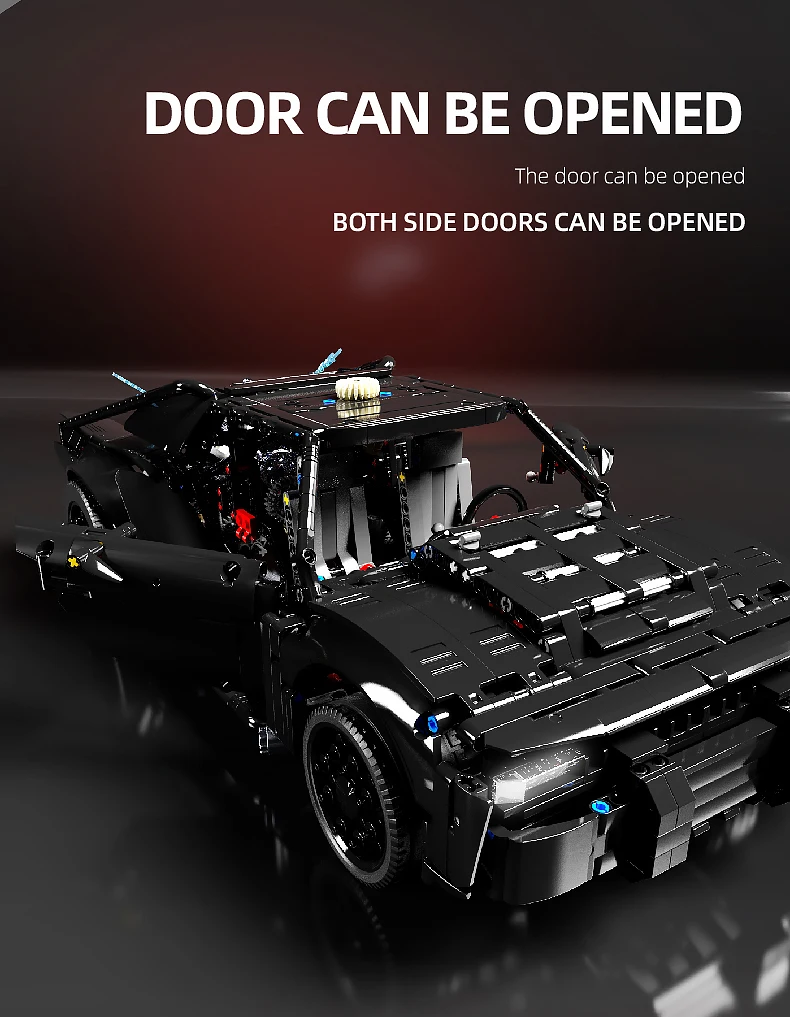 1828PCS Bat Car Building Blocks Technology Supercar Car Model Bricks Set With Light Kids DIY Educational Toys Desktop Deco Gifts 1828PCS Bat Car Building Blocks Technology Supercar Car Model Bricks Set With Light Kids DIY Educational Toys Desktop Deco Gifts