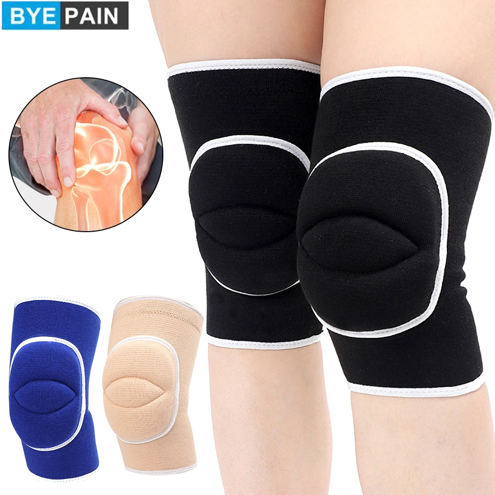 BYEPAIN 1Pair Volleyball Knee Pads for Dancers Sports Knee Protector Thickened Sponge Knee Brace Support for Yoga Ballet
BYEPAIN 1Pair Volleyball Knee Pads for Dancers Sports Knee Protector Thickened Sponge Knee Brace Support for Yoga Ballet