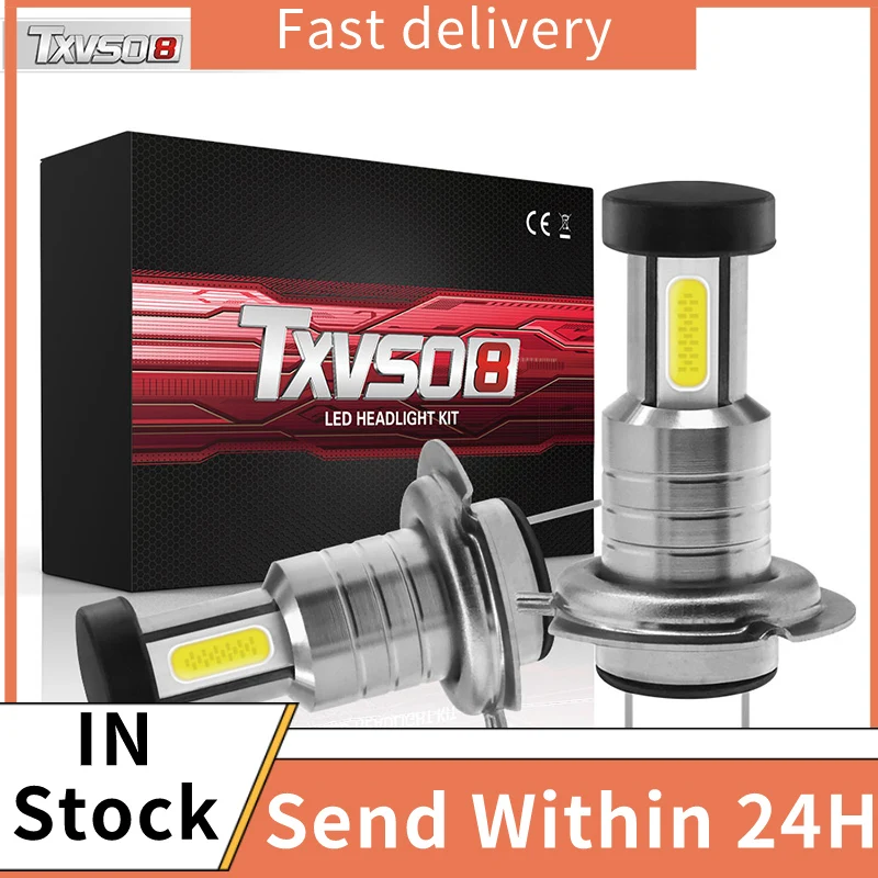 2pcs H7 Car LED Headlight Bulbs 110W 30000LM 6000K Fog Lights Mini Car Headlight Auto Driving Fog Lamps Beam Car Accessories
2pcs H7 Car LED Headlight Bulbs 110W 30000LM 6000K Fog Lights Mini Car Headlight Auto Driving Fog Lamps Beam Car Accessories