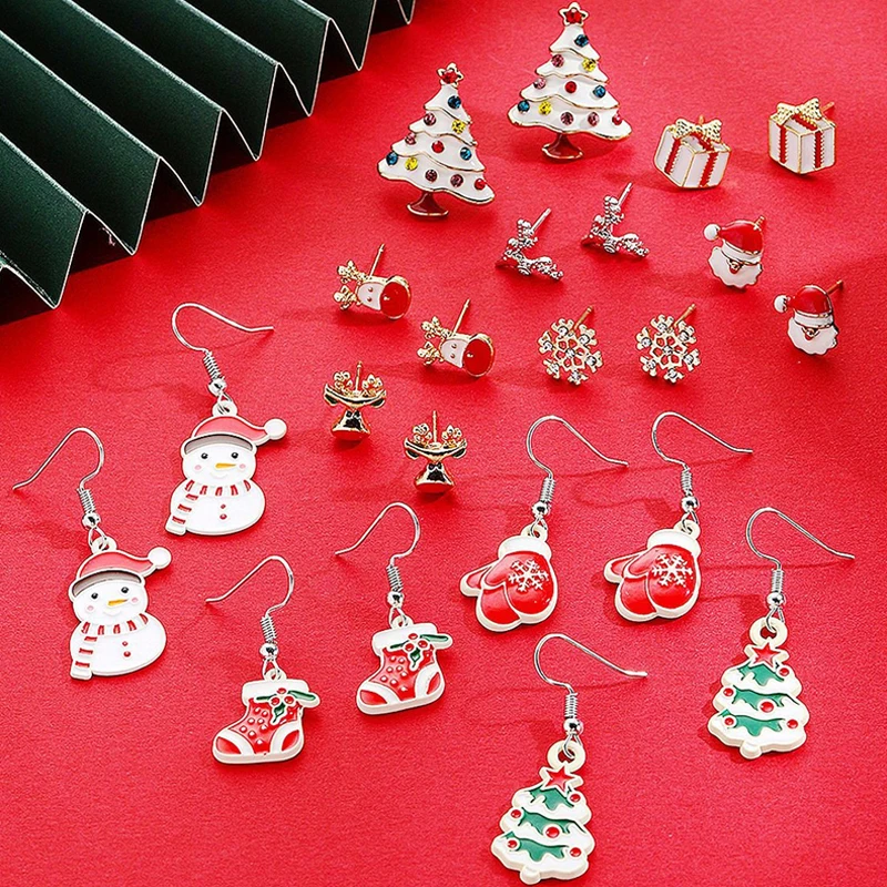 New Christmas Earrings Snowman Elk Xmas Tree Drop Earrings for Women Christmas Decorations 2023 Navidad Gift Happy New Year 2024
New Christmas Earrings Snowman Elk Xmas Tree Drop Earrings for Women Christmas Decorations 2023 Navidad Gift Happy New Year 2024