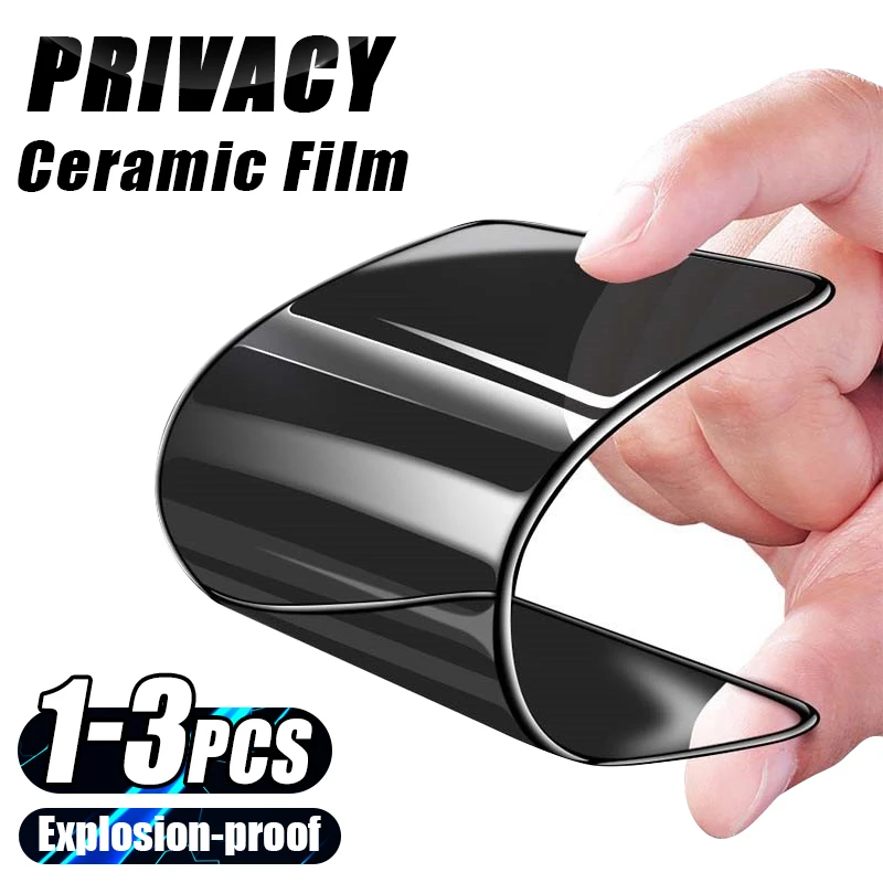 

1-3PCS Ceramic Privacy Screen Protector for Oppo Find X5 X3 X2 Lite A78 A58X A97 A77 A57 A17 A96 A76 A95 A55 A54S A53S Soft Film