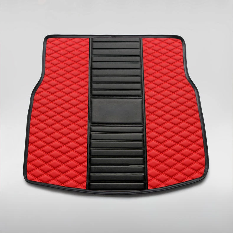 

Leather Car Trunk Mats For BMW X5 E70 X3 E83 X3 F25 Serie 1 E87 X6 E71 X5 F15 X1 E84 Custom Auto Interior Accessories Waterproof