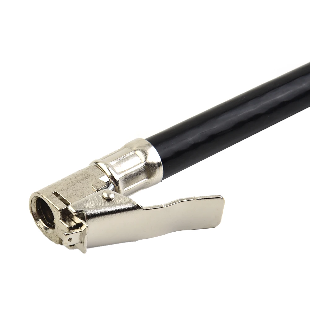 Tire Hose Pump Tire Inflatable Hose Black Explosion-proof Rubber Air Tyre Inflator Auto Accessories Inlet 12.5mm Length 375mm
Tire Hose Pump Tire Inflatable Hose Black Explosion-proof Rubber Air Tyre Inflator Auto Accessories Inlet 12.5mm Length 375mm