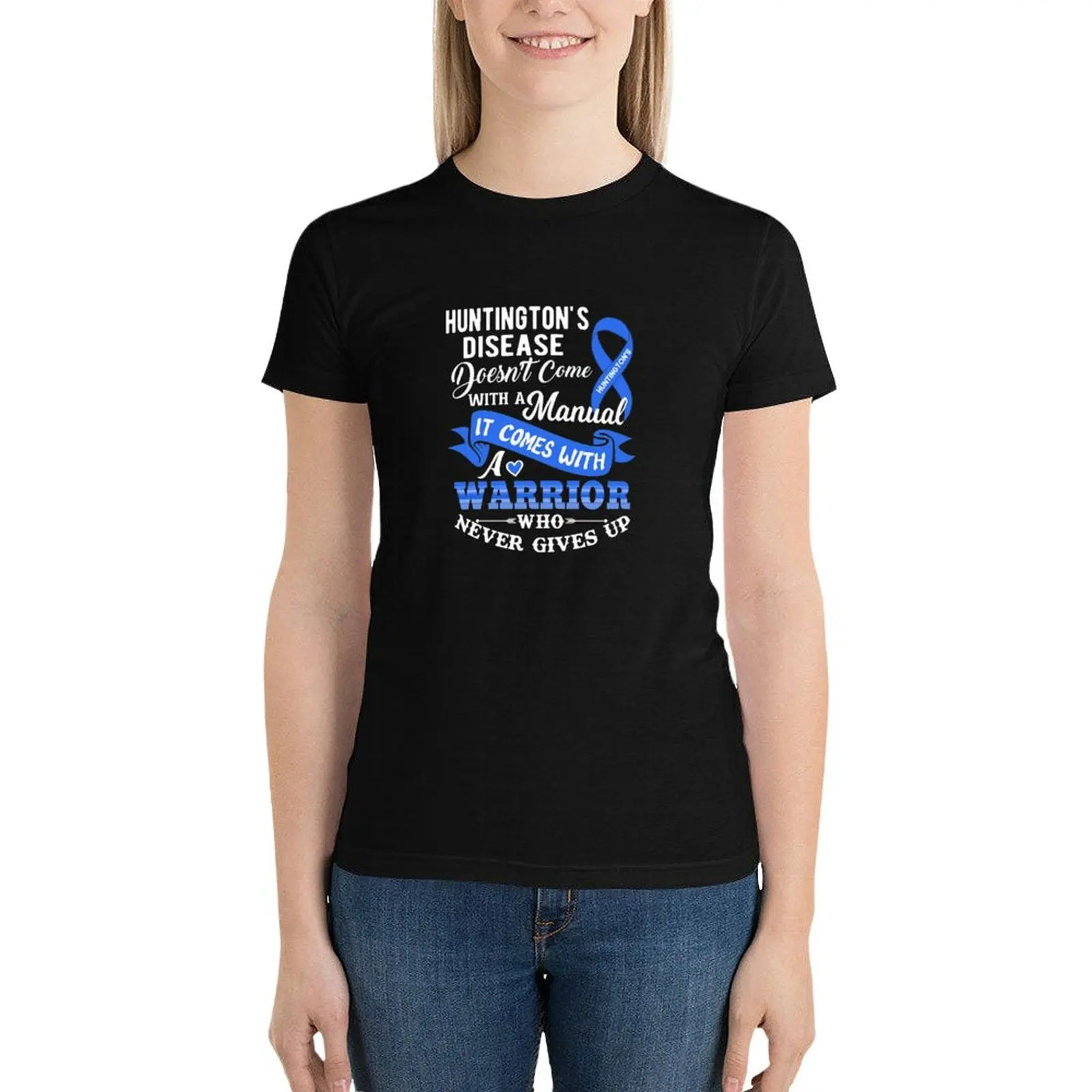 Huntington's Disease Doesn't Come With A Manual Wárríór 2 T-Shirt funny t shirt for Women
Huntington's Disease Doesn't Come With A Manual Wárríór 2 T-Shirt funny t shirt for Women
