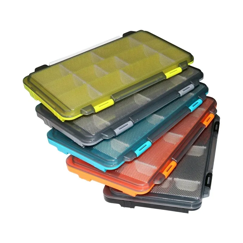 ILURE Portable Multifunctional Fishing Tackle Box Soft Bait Lure Hook Bass Trout Accessories Plastic Box with Removable Dividers
ILURE Portable Multifunctional Fishing Tackle Box Soft Bait Lure Hook Bass Trout Accessories Plastic Box with Removable Dividers