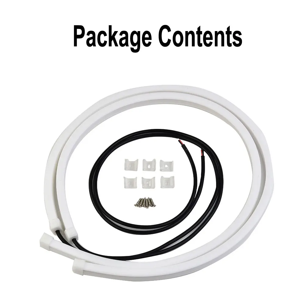 2pcs/set 60cm DC 12V Car Headlight Hose White Bar LED Light DRL Daytime Running Lights 6000K White lamp Waterproof Design
2pcs/set 60cm DC 12V Car Headlight Hose White Bar LED Light DRL Daytime Running Lights 6000K White lamp Waterproof Design