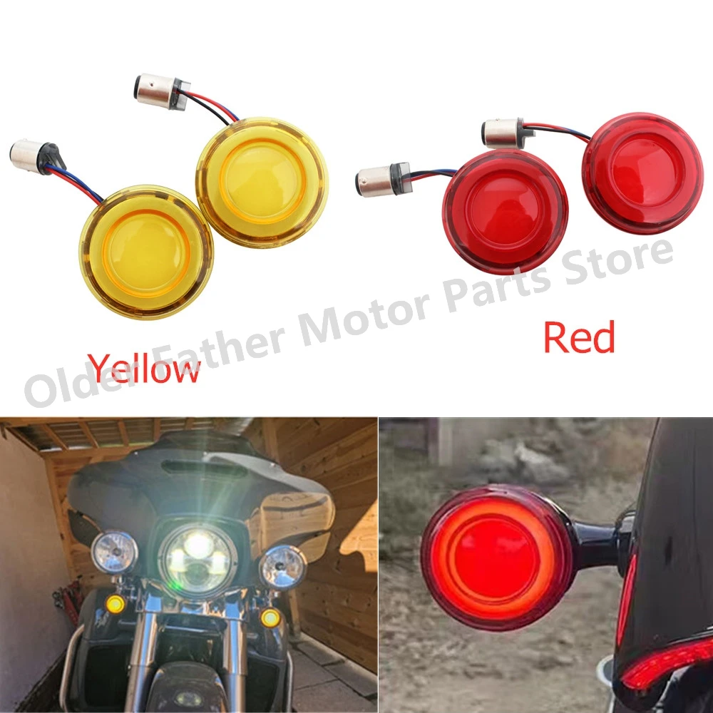 

Motorcycle Conversion Accessory LED Indicator 1157 Turn Signal Light For Harley Softail Touring Dyna Breakout Sportster Fat Boy
