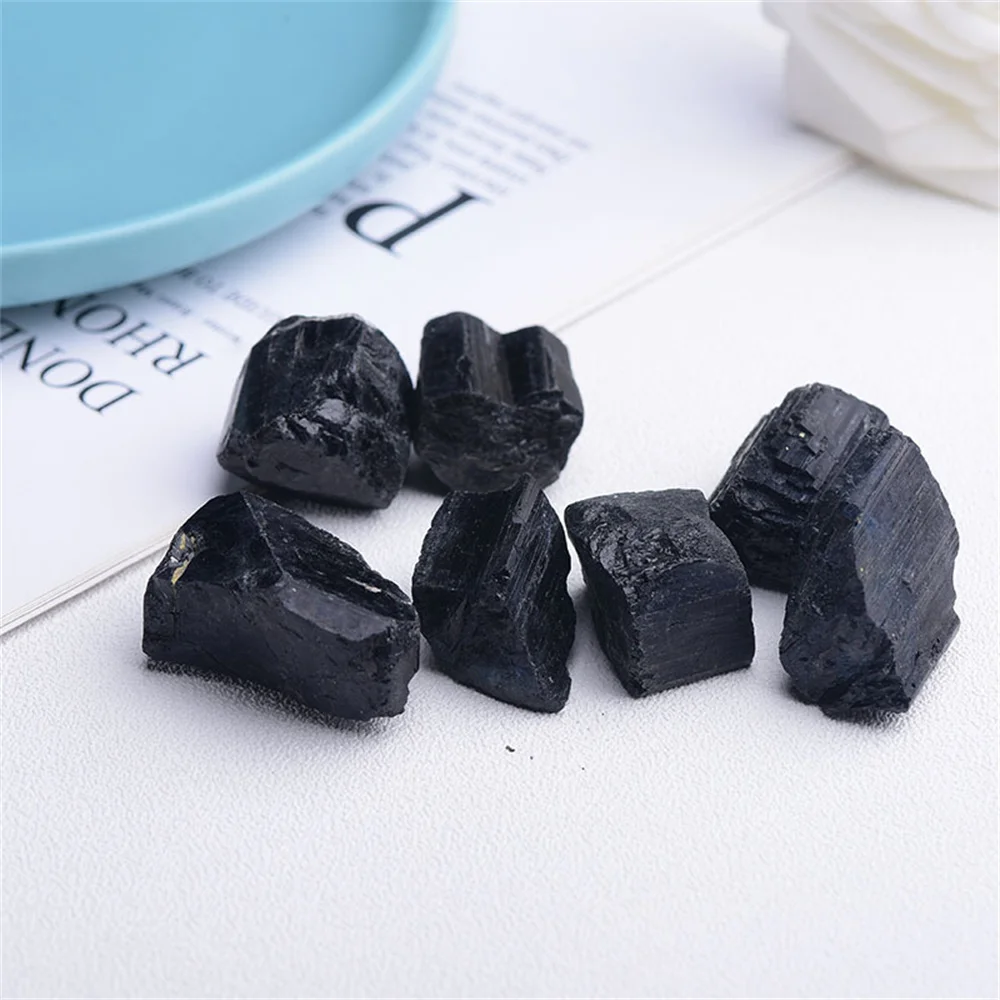 Natural Black Tourmaline Raw Stone Black Tourmaline Aromatherapy Stone Diffuser Stone Home Jewelry Decoration Process
Natural Black Tourmaline Raw Stone Black Tourmaline Aromatherapy Stone Diffuser Stone Home Jewelry Decoration Process