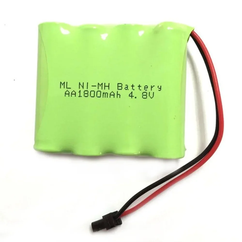 Brand New 4.8V 1800mAh 4x AA Ni-MH RC Rechargeable Battery Pack for Helicopter Robot Car Toys with Small Plug
Brand New 4.8V 1800mAh 4x AA Ni-MH RC Rechargeable Battery Pack for Helicopter Robot Car Toys with Small Plug