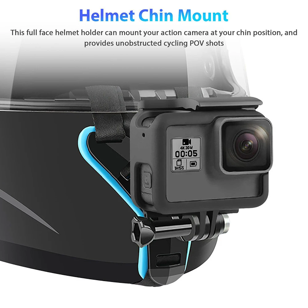 High Quality Mount Strap Helmet Straps Shockproof Stand Accessory Anti-skid Camera Chin For 5/6/7 Helmet Holder Motorcycle
High Quality Mount Strap Helmet Straps Shockproof Stand Accessory Anti-skid Camera Chin For 5/6/7 Helmet Holder Motorcycle