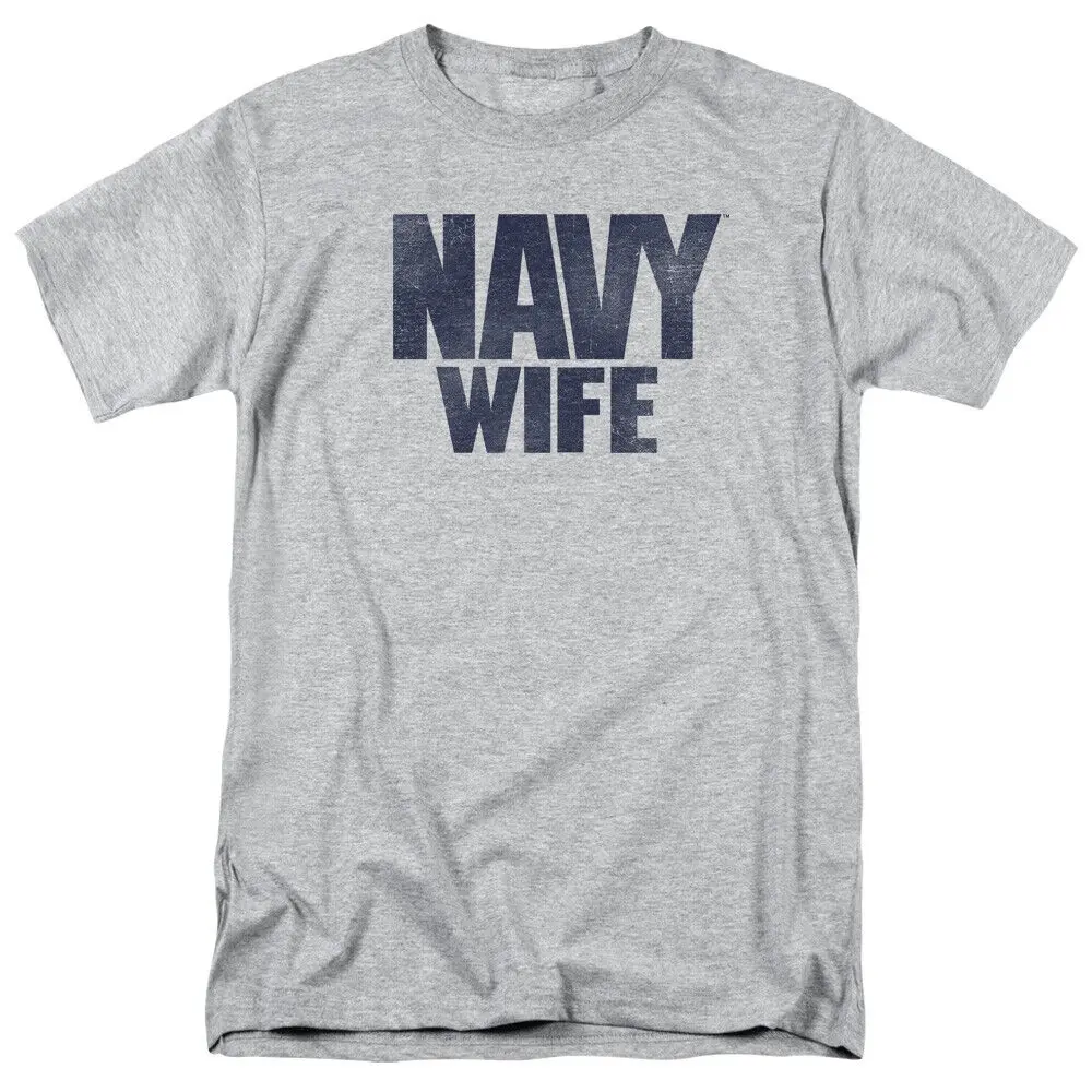 

U.S. NAVY WIFE Licensed Adult Men's Graphic Tee Shirt Anime Graphic T-shirts For Men Clothing Women Short Sleeve Tees