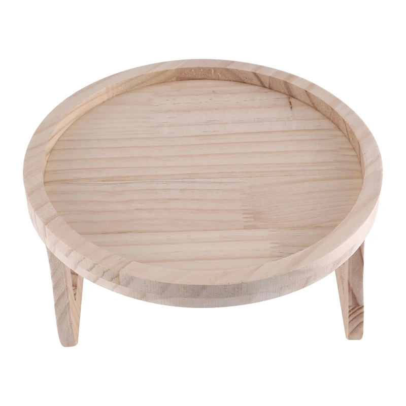 Sofa Arm Clip Table,Natural Wooden Sofa Armrest Clip-On Tray Table Sofa Couch Arm Rest Organizer, Round 
Sofa Arm Clip Table,Natural Wooden Sofa Armrest Clip-On Tray Table Sofa Couch Arm Rest Organizer, Round