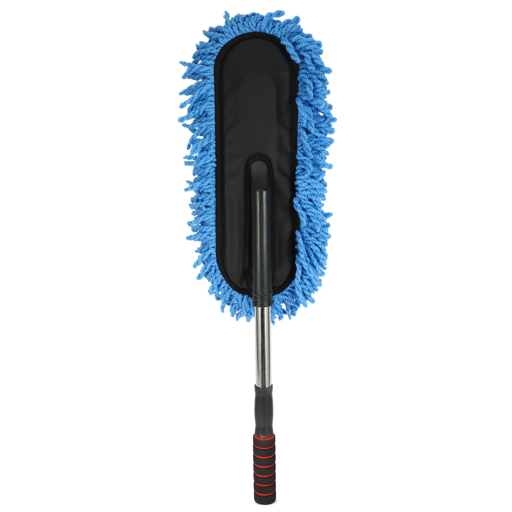 

Car Wash Cleaning Brush Duster Dust Wax Mop Microfiber Telescoping Dusting Tool With Adjustable Long Handle Blue