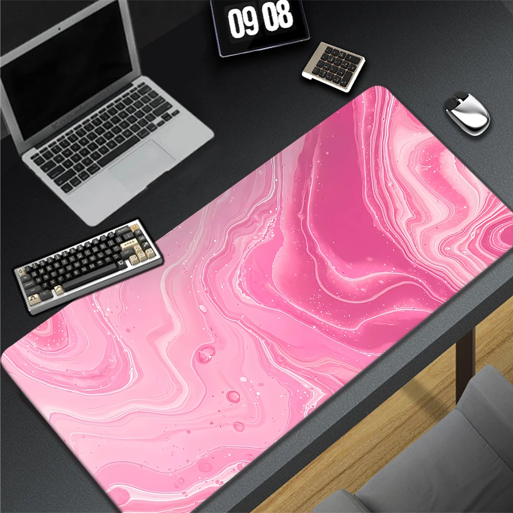 

Strata Liquid Mousepad Computer Large Mouse Pad Gaming Rubber Desk Mat Locking Edge Mouse Mat Gamer Speed Keyboard Pads 100x50cm