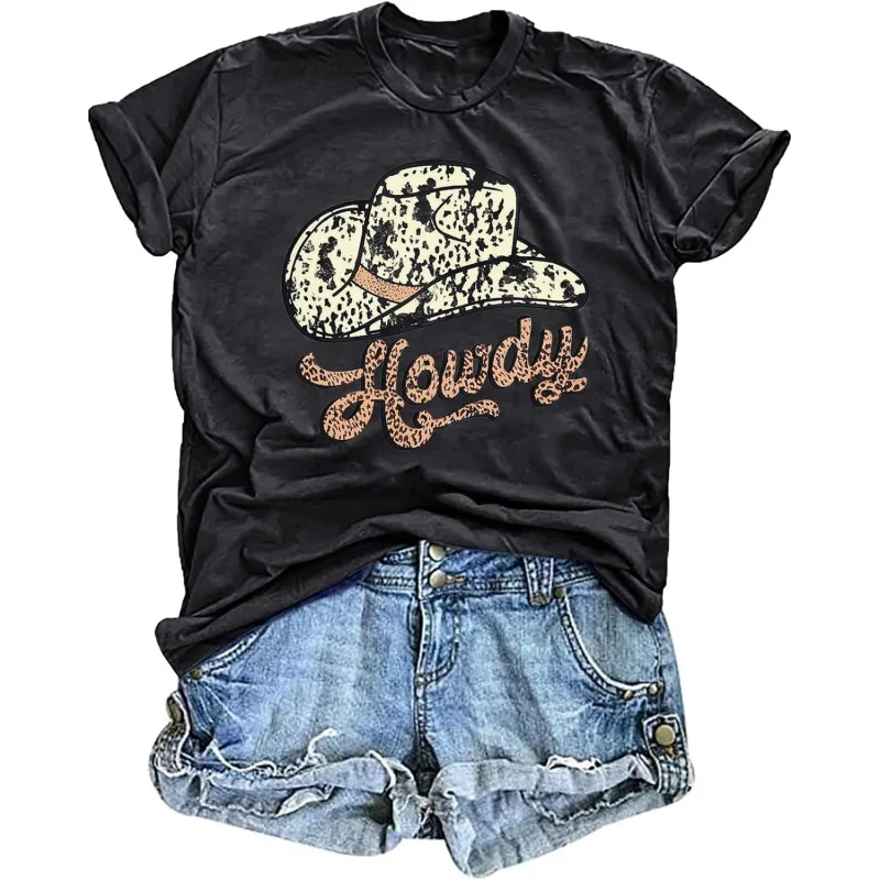 Shirt Women Cowgirl Shirts Vintage Rodeo Western Shirt Country Music Graphic T-Shirt Summer Short Sleeve Tops
Shirt Women Cowgirl Shirts Vintage Rodeo Western Shirt Country Music Graphic T-Shirt Summer Short Sleeve Tops