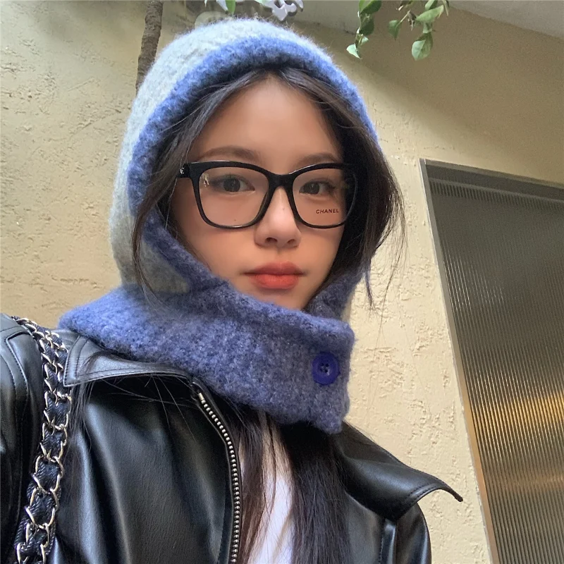 2022 New Balaclava Hat Women's Autumn and Winter Warm Protection Neck Knitting Ski Wool Cap Ear Protection Thunderbolt Caps
2022 New Balaclava Hat Women's Autumn and Winter Warm Protection Neck Knitting Ski Wool Cap Ear Protection Thunderbolt Caps