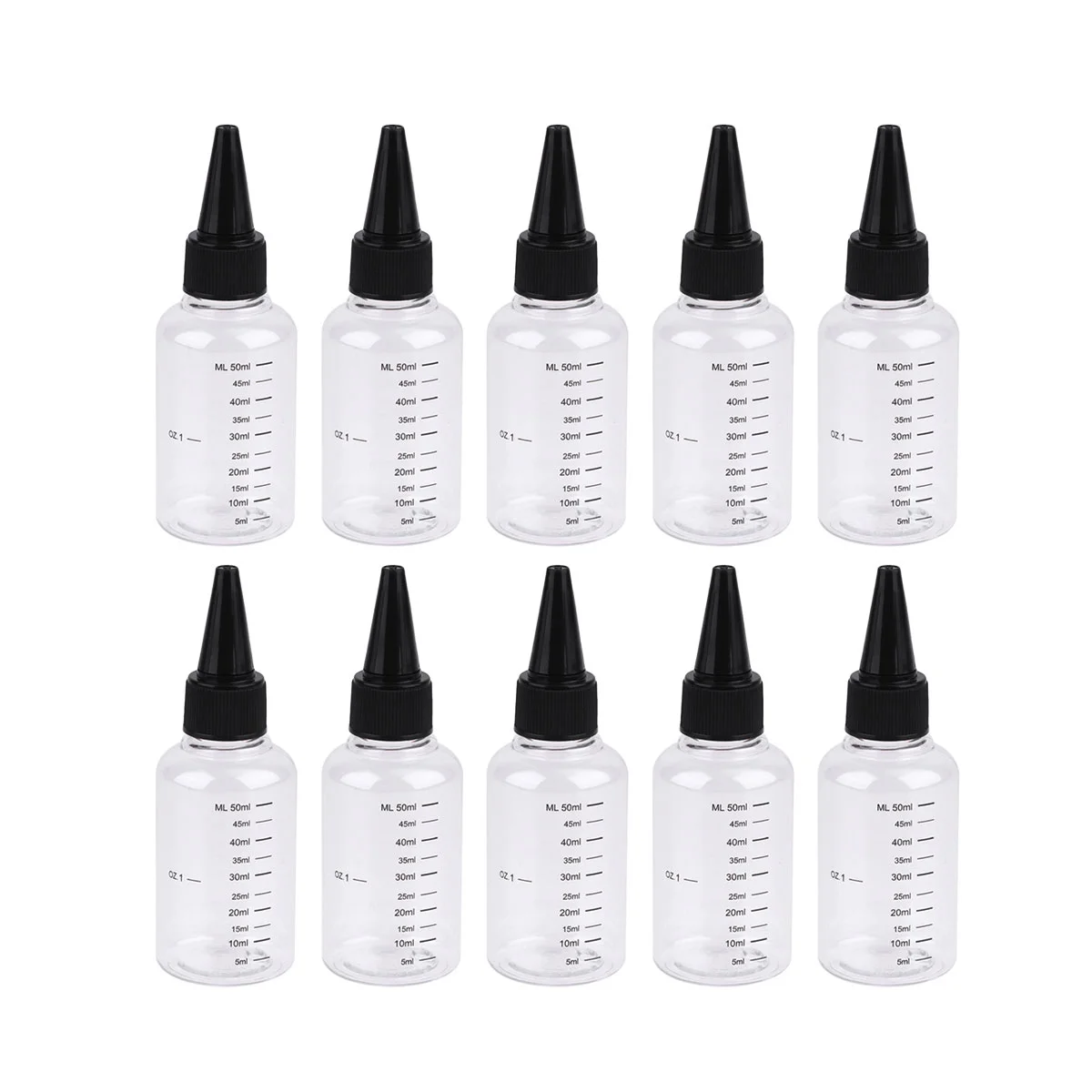 10pcs Clear Applicator Bottles with Measurement Empty Squeeze Bottles for Essential Oil Craft Accessories 50ml ( Lid )
10pcs Clear Applicator Bottles with Measurement Empty Squeeze Bottles for Essential Oil Craft Accessories 50ml ( Lid )
