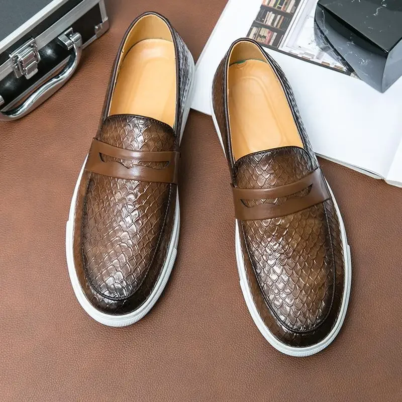 Men's Classic Retro Men's Casual Leather Sports Platform Height Increasing Comfortable Oxford Shoes
Men's Classic Retro Men's Casual Leather Sports Platform Height Increasing Comfortable Oxford Shoes