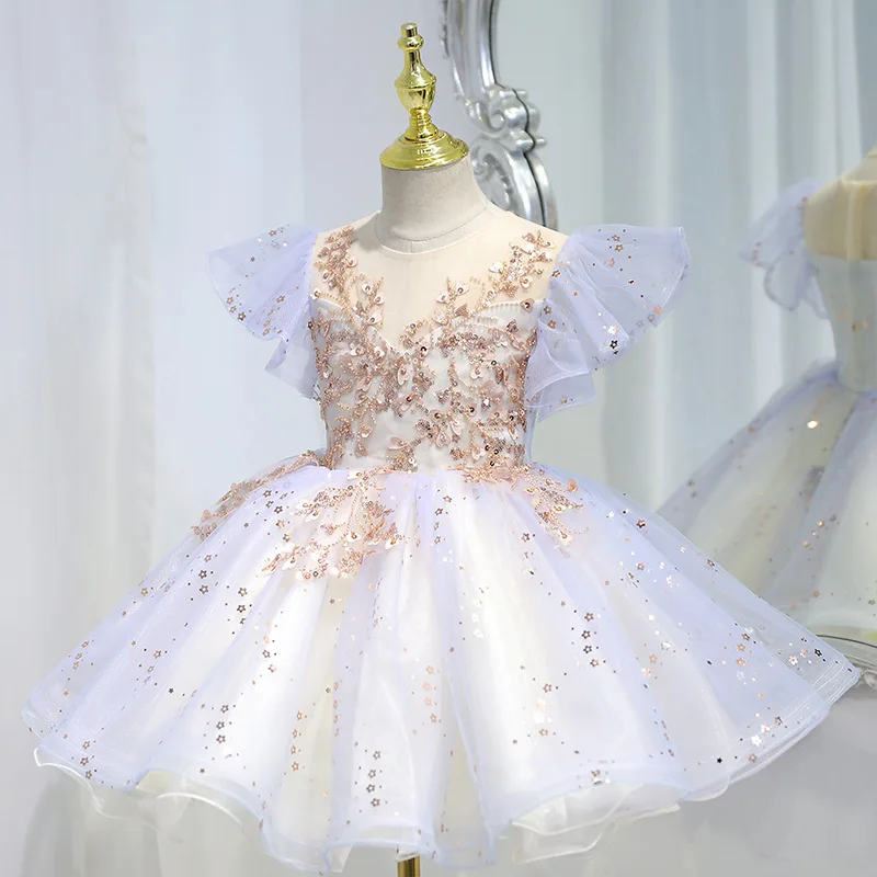 Flower Girls Evening Gown Ruffles Design Kids Birthday Party Prom Dress for Wedding Children's Princess Dresses For Girls Eid
Flower Girls Evening Gown Ruffles Design Kids Birthday Party Prom Dress for Wedding Children's Princess Dresses For Girls Eid