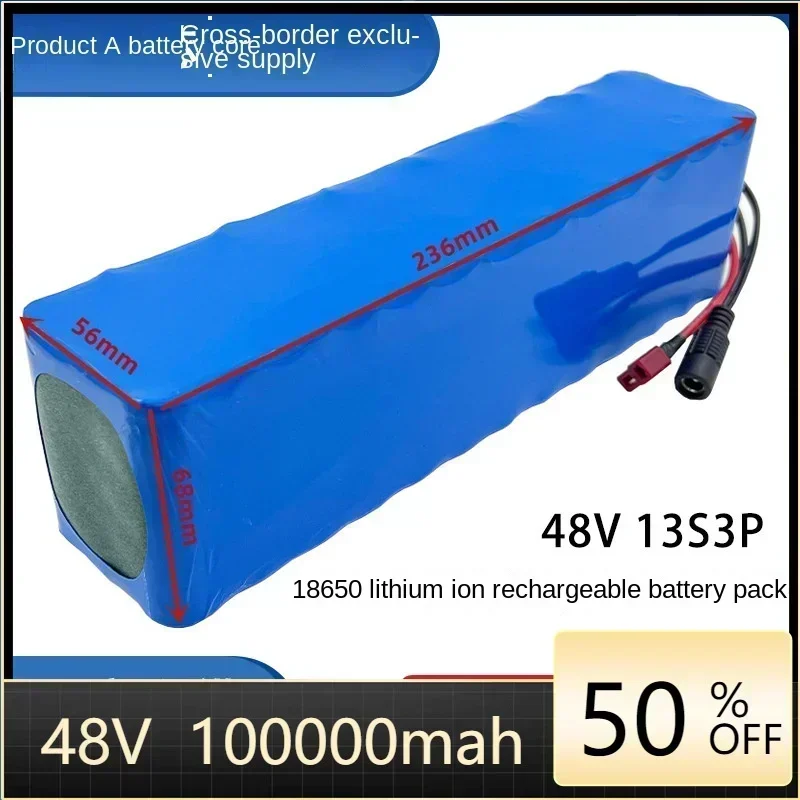 48V 100000mAh 18650 Battery Pack for Electric Scooters/Balance Bikes High Capacity
48V 100000mAh 18650 Battery Pack for Electric Scooters/Balance Bikes High Capacity