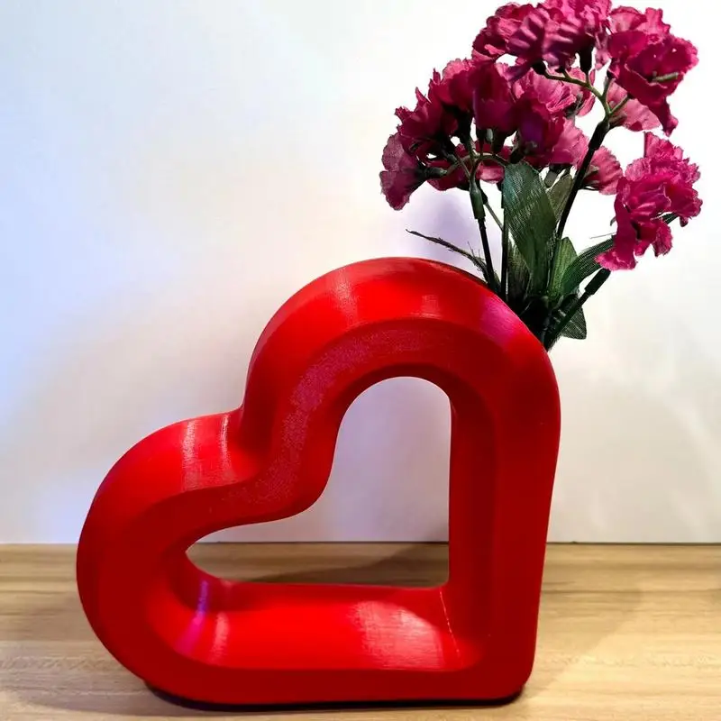 Red Heart Love Vase Resin Heart Shaped Flower Vase Statues Aesthetic Table Centerpieces Artificial Floral Vase Home Decor
Red Heart Love Vase Resin Heart Shaped Flower Vase Statues Aesthetic Table Centerpieces Artificial Floral Vase Home Decor