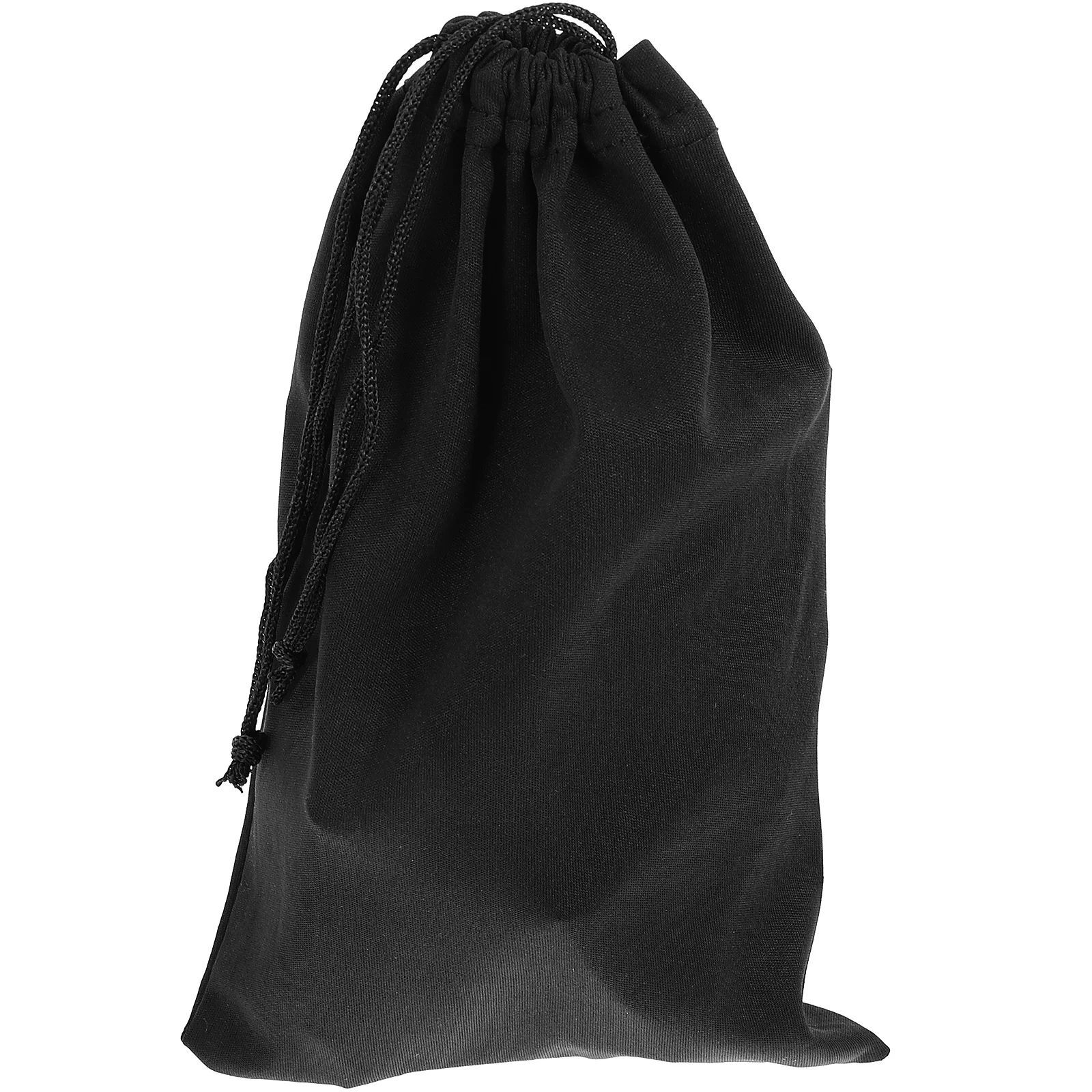 

Empty Anti-scratch Ski Goggles Bag Sunglasses Storage Drawstring Bag Travel Eyewear Carrying Bag Black Color