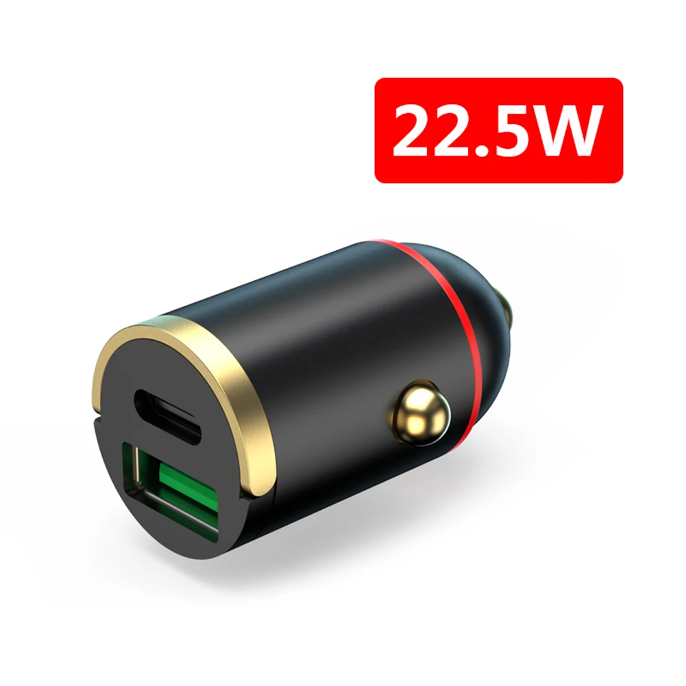 Mini Dual USB Type-C PD Car Charger 100W Quick Charge Adapter Car Phone Charger Accessories For Huawei For Xiaomi
Mini Dual USB Type-C PD Car Charger 100W Quick Charge Adapter Car Phone Charger Accessories For Huawei For Xiaomi