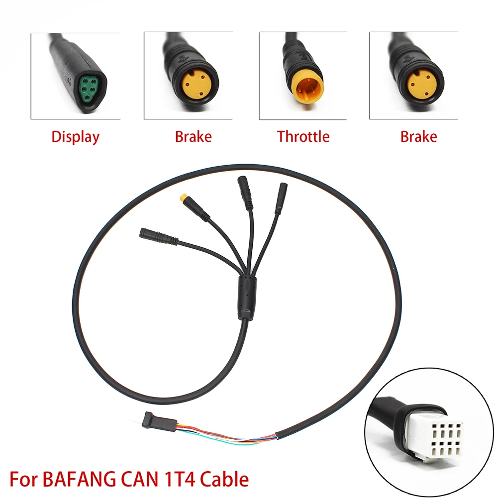 E-bikeTorque Motor 1T4 Cable For Bafang M400 G330 G510 M620 Can/Uart Protocol Motor Cable Ebike DIY Modification Parts
E-bikeTorque Motor 1T4 Cable For Bafang M400 G330 G510 M620 Can/Uart Protocol Motor Cable Ebike DIY Modification Parts