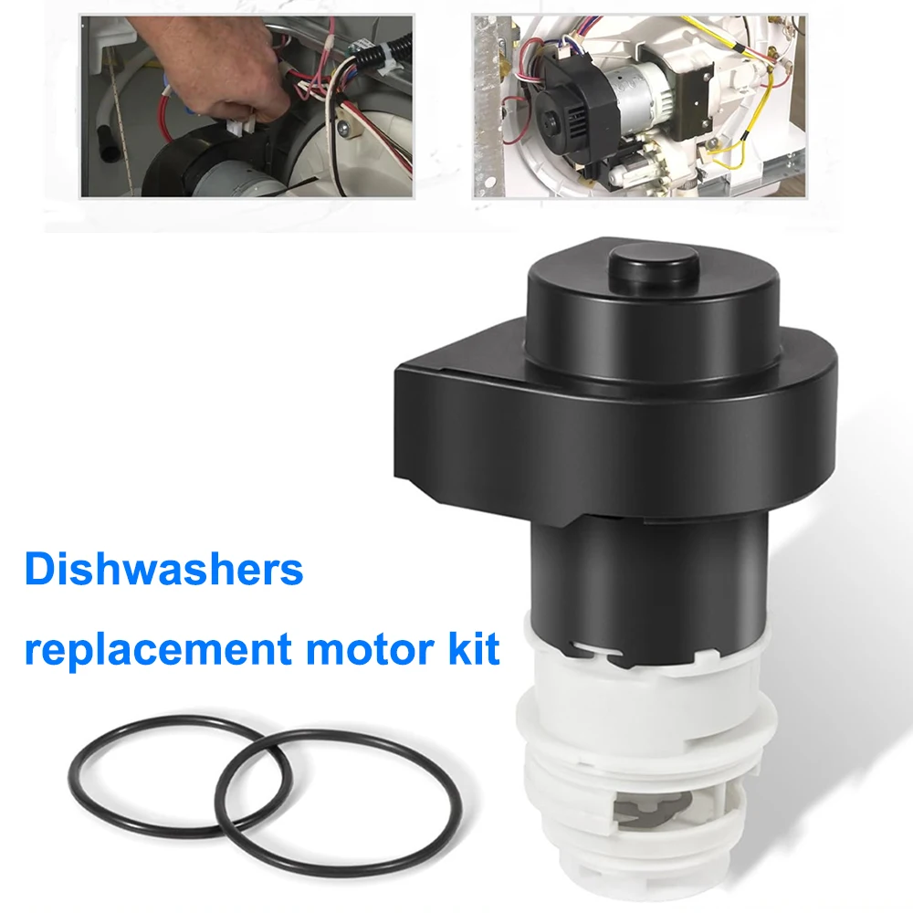 

154844301 Dishwasher Circulation Pump Motor Replacement Motor kit for Frigidaire Kenmore Crosley Kelvinator Dishwashers Kitchen