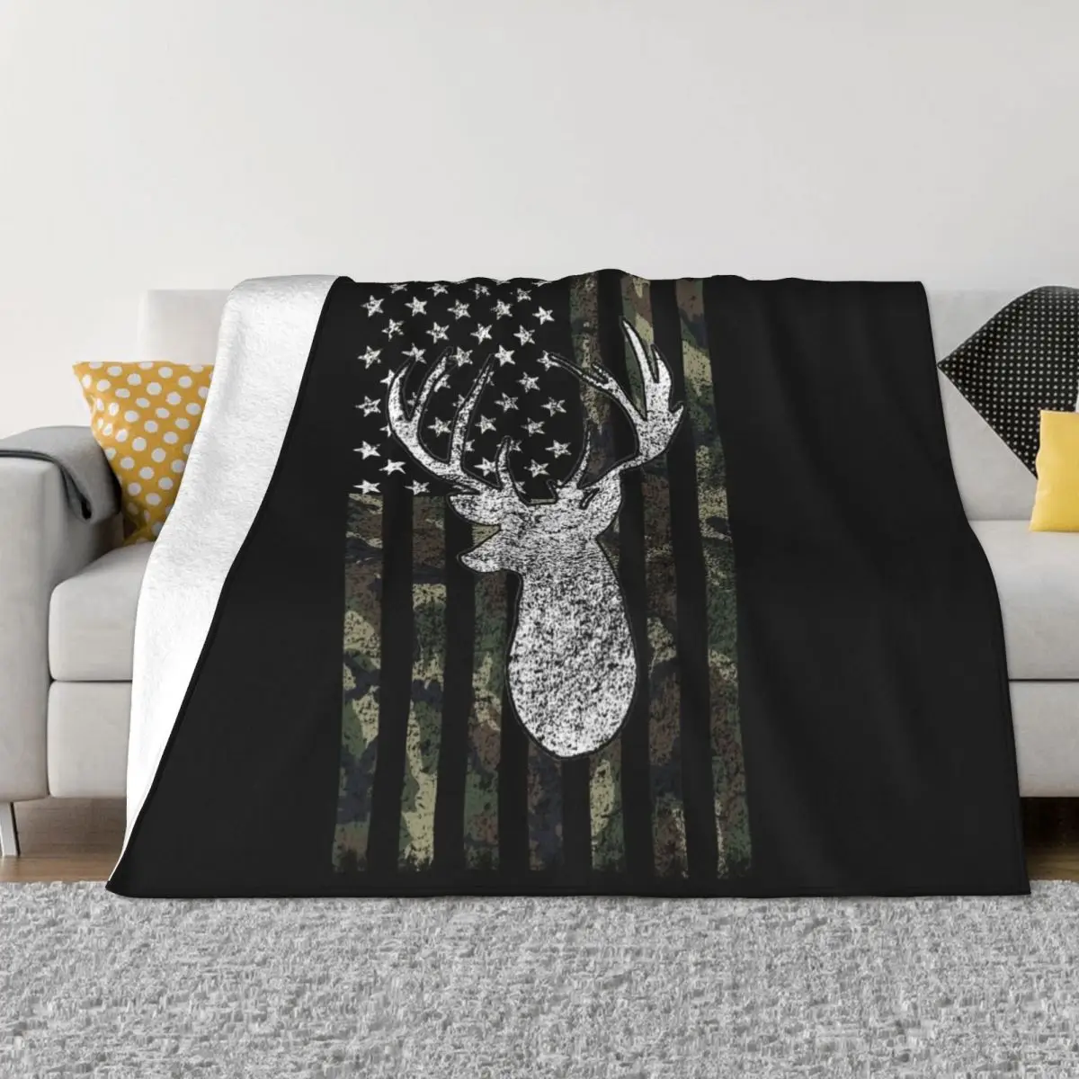 Deer Hunting Buck Camouflage Flag Throw Blanket Soft Plaid Luxury Designer Blanket Luxury Throw Blanket christmas gifts
Deer Hunting Buck Camouflage Flag Throw Blanket Soft Plaid Luxury Designer Blanket Luxury Throw Blanket christmas gifts