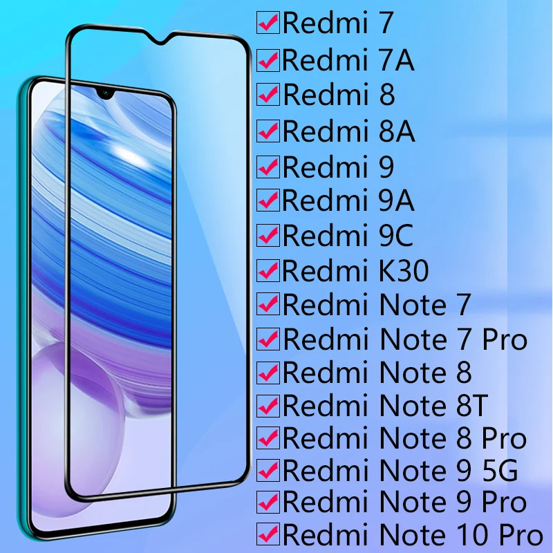 9D Full Protective Glass For Xiaomi Redmi 7 7A 8 8A 9 9A 9C Tempered Screen Protector Redmi Note 7 8 8T 9 10 Pro 9S Glass Film
9D Full Protective Glass For Xiaomi Redmi 7 7A 8 8A 9 9A 9C Tempered Screen Protector Redmi Note 7 8 8T 9 10 Pro 9S Glass Film