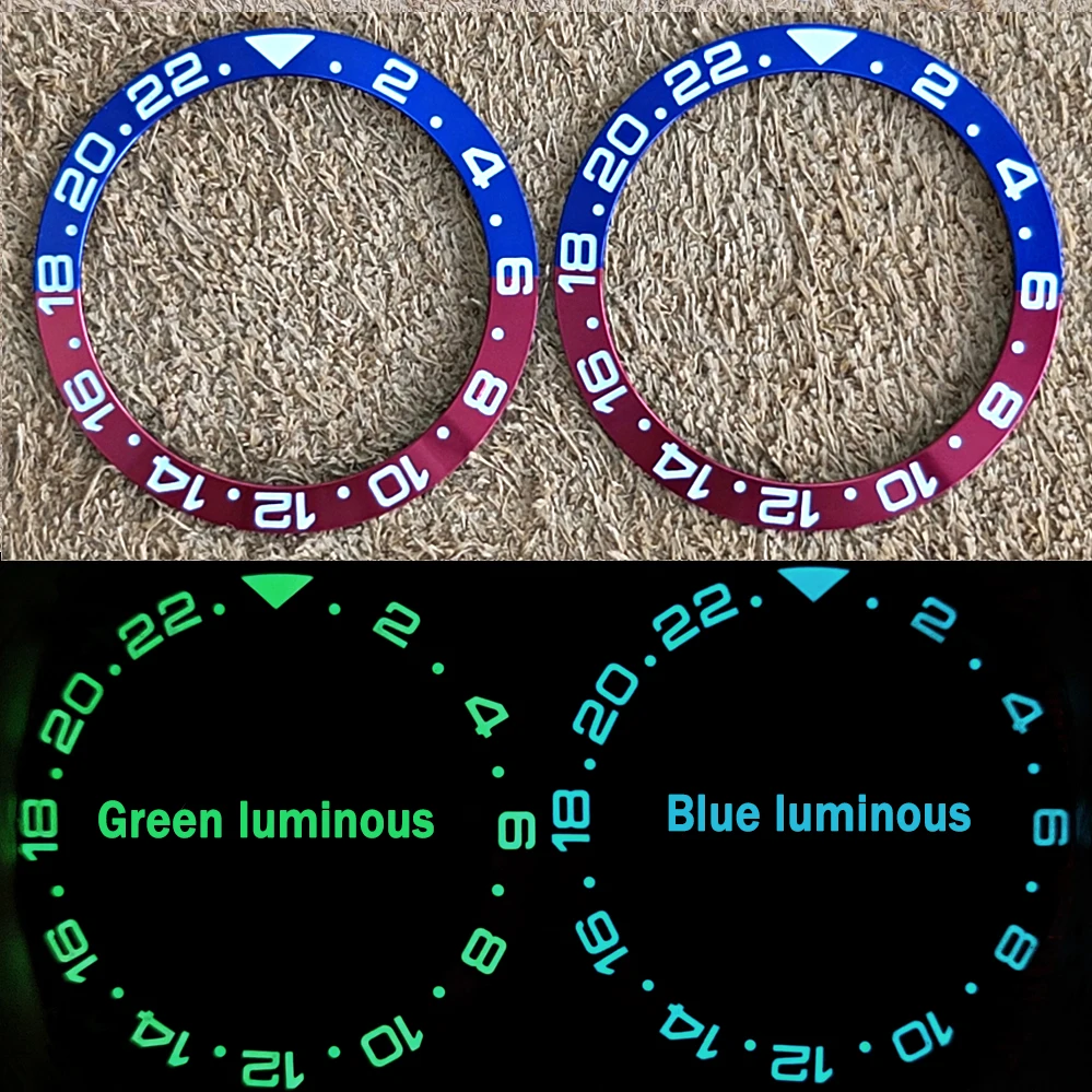 30,5-38 мм синие/зеленые светящиеся часы Безель GMT изогнутая Алюминиевая Вставка для часов модифицированные аксессуары для часов (сине-красный)
30,5-38 мм синие/зеленые светящиеся часы Безель GMT изогнутая Алюминиевая Вставка для часов модифицированные аксессуары для часов (сине-красный)