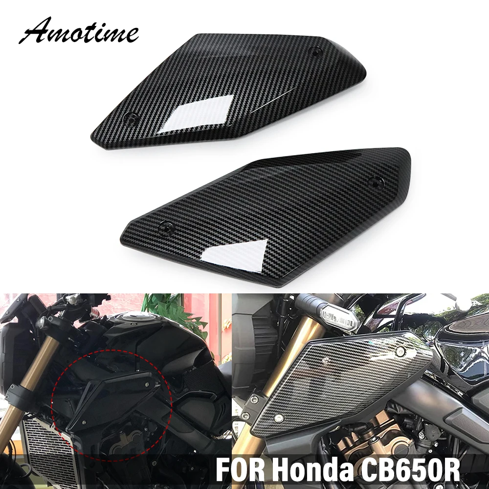 

For HONDA CB650R CB 650R 2019 2020 2021 2022 2023 MotorcycleCarbon Modified Parts Side Panels Fairings Cowls Protectors