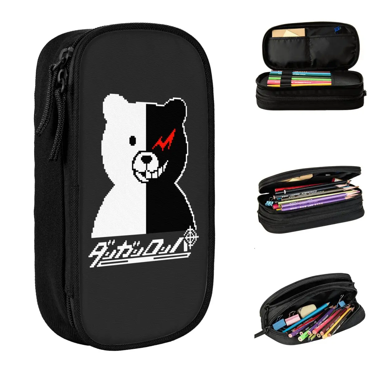 Monokuma Pixels Dangan Ronpa Pencil Cases Classic Anime Pen Box Bag Student Big Capacity School Supplies Gift Pencilcases
Monokuma Pixels Dangan Ronpa Pencil Cases Classic Anime Pen Box Bag Student Big Capacity School Supplies Gift Pencilcases