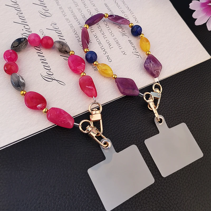 Hand-held Lanyard Mobile Phone Lanyard Creative Pebble Hand-beaded Pendant Ins New Hand-held Anti-lost Sling Net Red Pendant
Hand-held Lanyard Mobile Phone Lanyard Creative Pebble Hand-beaded Pendant Ins New Hand-held Anti-lost Sling Net Red Pendant