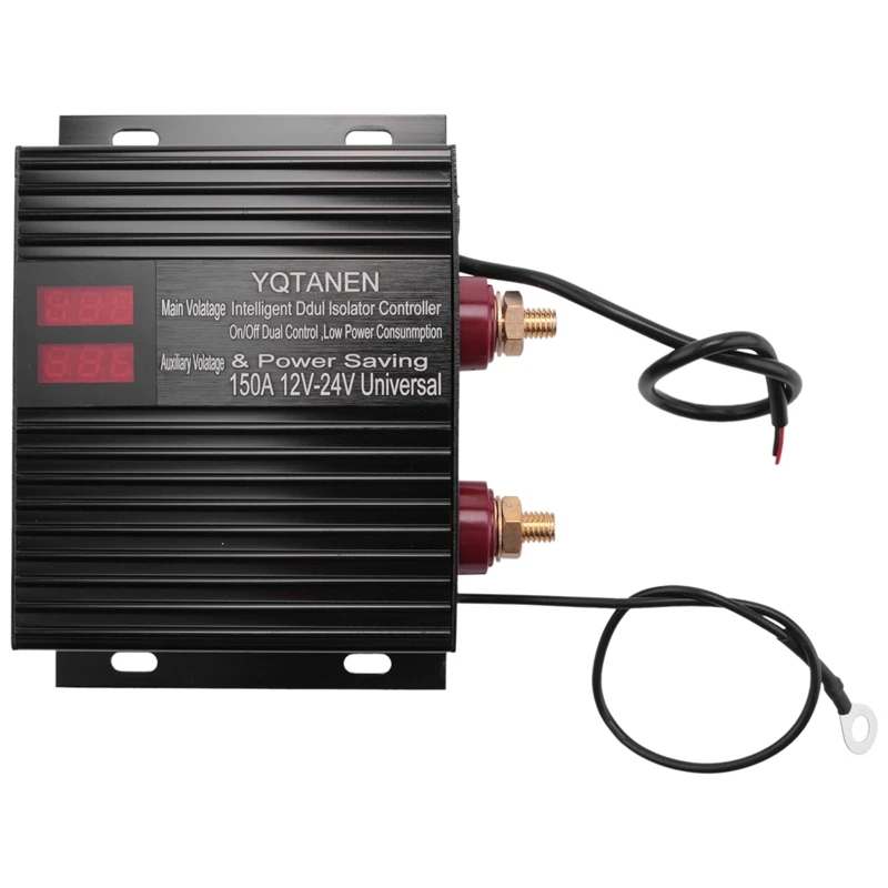 

3X 150 Amp Dual Battery Smart Isolator Universal 12V/24V Voltage Sensitive Relay For ATV, UTV, RV, Truck