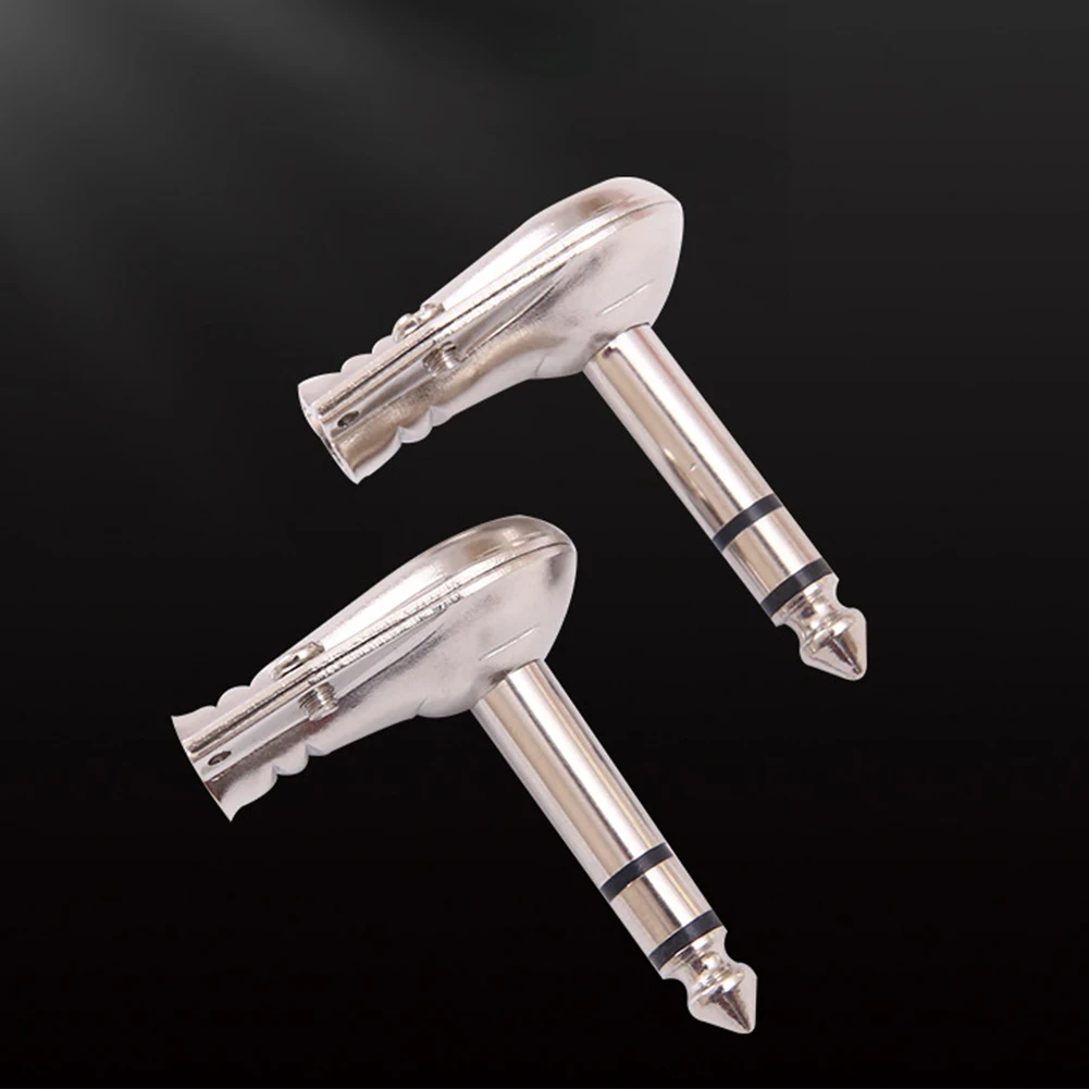 6.35mm Guitar Plugs 1/4 Inch 4PCS Accessories Plugs Professional Right Angle Flat Instrument Metal Microphones
6.35mm Guitar Plugs 1/4 Inch 4PCS Accessories Plugs Professional Right Angle Flat Instrument Metal Microphones