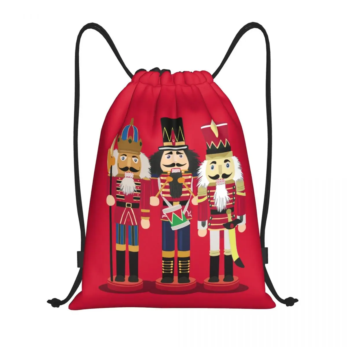 Nutcracker Soldier Toy Christmas Gift Drawstring Backpack Sports Gym Bag for Women Men Shopping Sackpack
Nutcracker Soldier Toy Christmas Gift Drawstring Backpack Sports Gym Bag for Women Men Shopping Sackpack