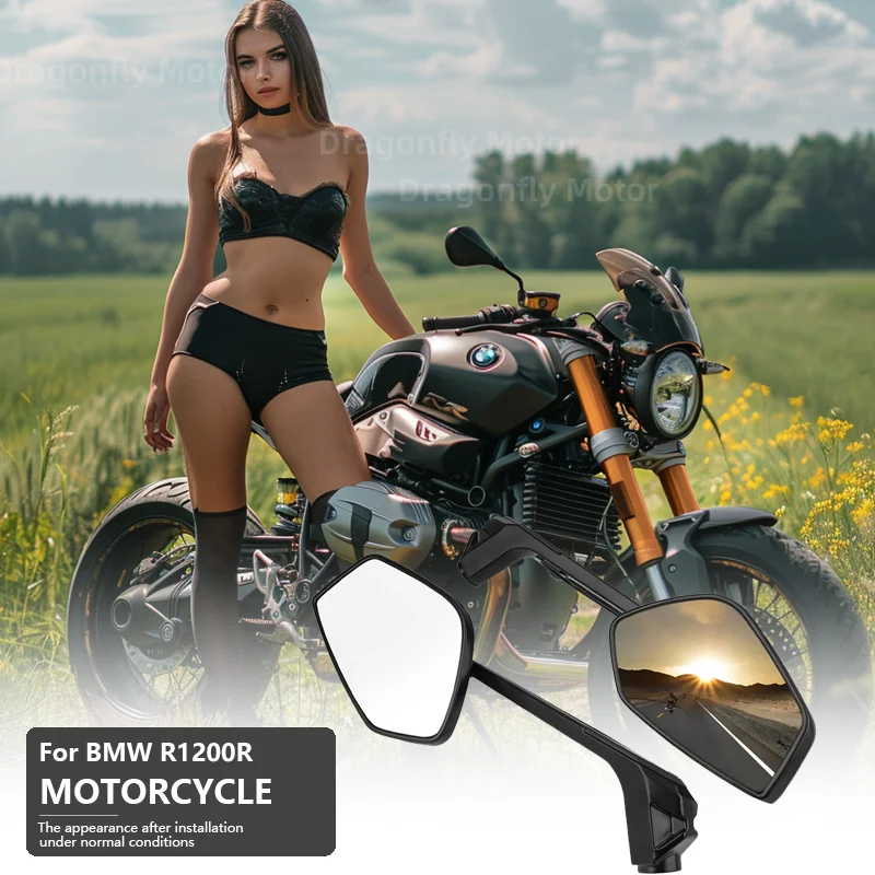 2024 Rearview Mirror For BMW R1200R 2006-2020 CNC Aluminum Motorcycle Accessories Rear Side View Mirrors Anti-glare Mirror
2024 Rearview Mirror For BMW R1200R 2006-2020 CNC Aluminum Motorcycle Accessories Rear Side View Mirrors Anti-glare Mirror