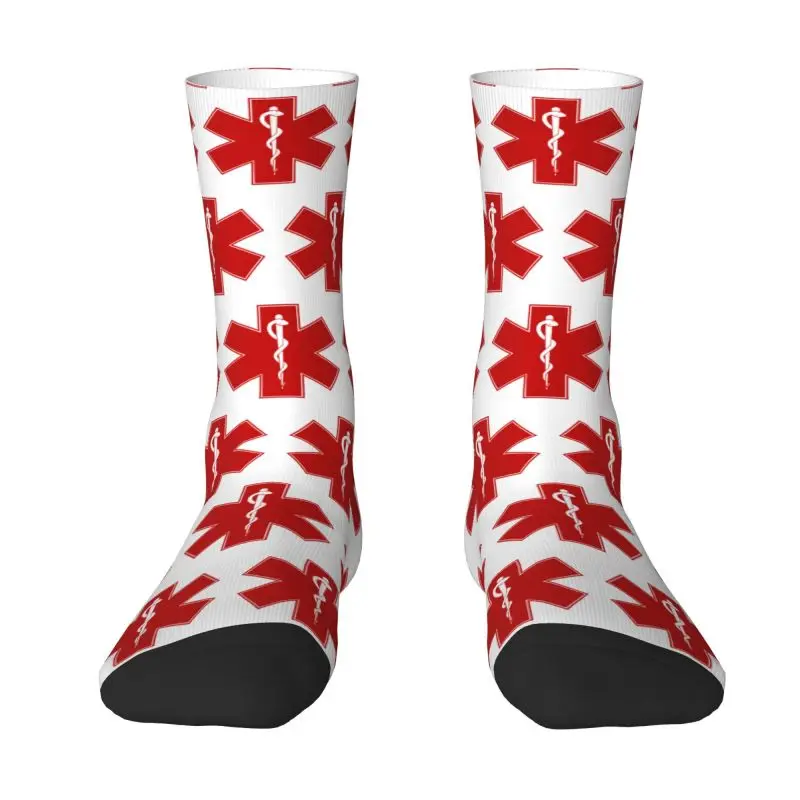 Kawaii Emt Star Of Life Socks Men Women Warm 3D Print Emt Paramedic Medical Sports Football Socks 
Kawaii Emt Star Of Life Socks Men Women Warm 3D Print Emt Paramedic Medical Sports Football Socks