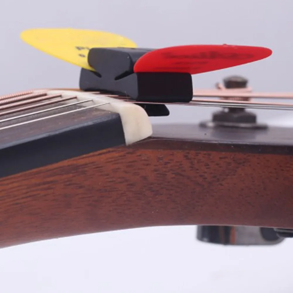 Rubber Guitar Pick Holder 2.5*1.2cm Fix On Headstock For Bass Ukulele Plectrum Accessories For Even More Storage Capabilities
Rubber Guitar Pick Holder 2.5*1.2cm Fix On Headstock For Bass Ukulele Plectrum Accessories For Even More Storage Capabilities