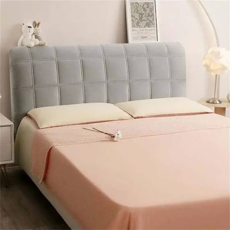 Thicken Velvet Plush Quilted Bed Head Cover Luxury Solid Color Queen Size Bed Back Cover Flannel All-inclusive Headboard Cover
Thicken Velvet Plush Quilted Bed Head Cover Luxury Solid Color Queen Size Bed Back Cover Flannel All-inclusive Headboard Cover
