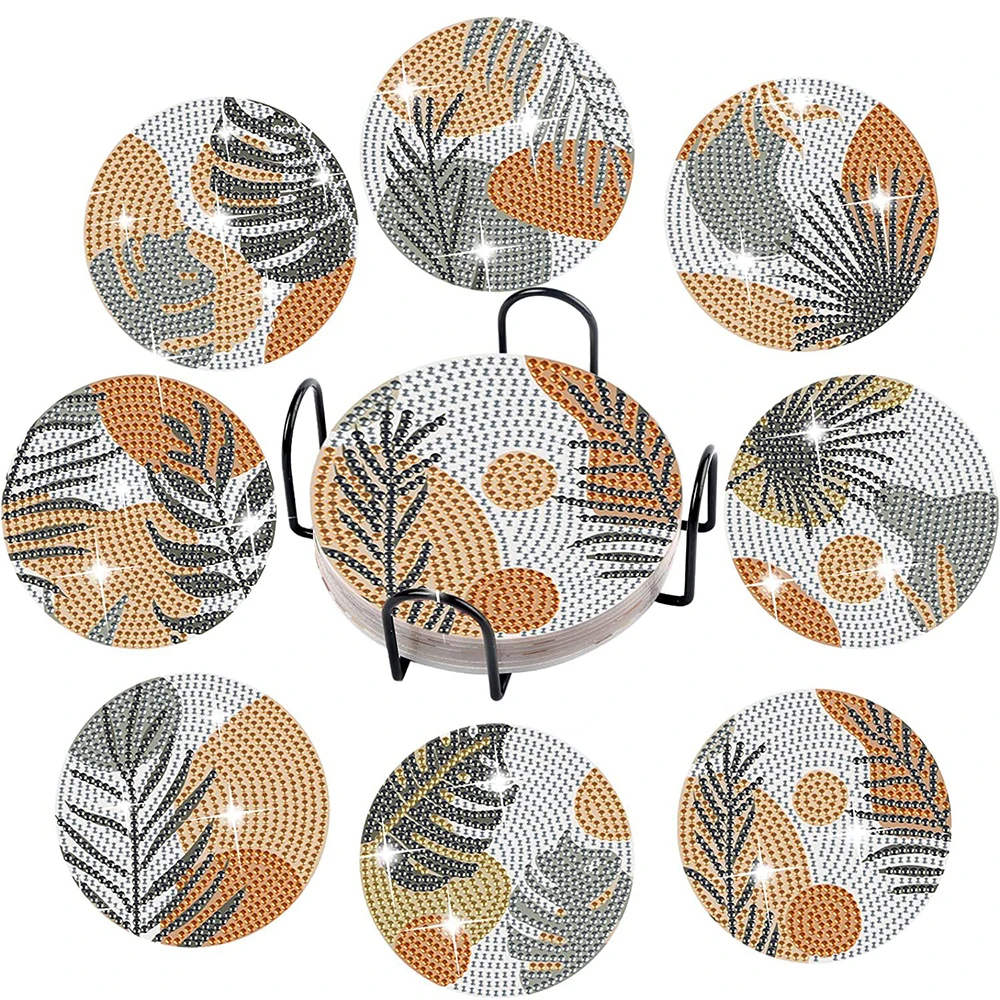 8pcs Diamond Painting Coaster Crystal Rhinestone Cup Mat landscape Handmade Diamond Placemat Drill Point Coasters
8pcs Diamond Painting Coaster Crystal Rhinestone Cup Mat landscape Handmade Diamond Placemat Drill Point Coasters