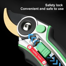 Hot Sale Pruning Shears Sharp Labor-Saving Hand Pruner Adjustable Garden Scissors with Safety Lock Fruit Branch Clipper Trimmer
Hot Sale Pruning Shears Sharp Labor-Saving Hand Pruner Adjustable Garden Scissors with Safety Lock Fruit Branch Clipper Trimmer