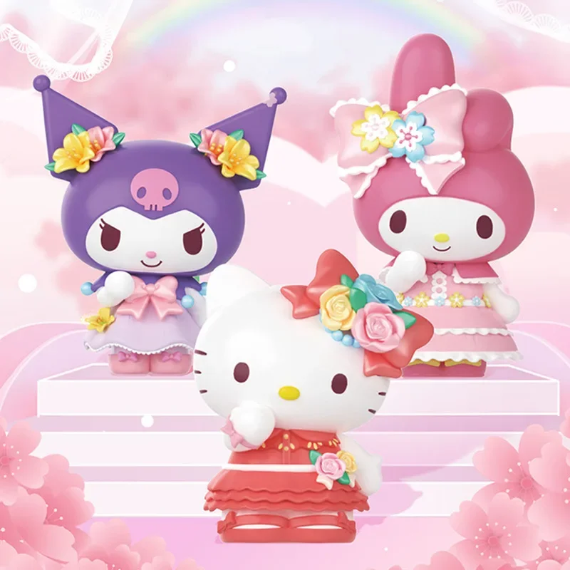 Новинка Sanrio аниме Цветочная серия потайная коробка Cinnamoroll / Kuromi мультяшная модель украшение для комнаты девочки Детские игрушки
Новинка Sanrio аниме Цветочная серия потайная коробка Cinnamoroll / Kuromi мультяшная модель украшение для комнаты девочки Детские игрушки