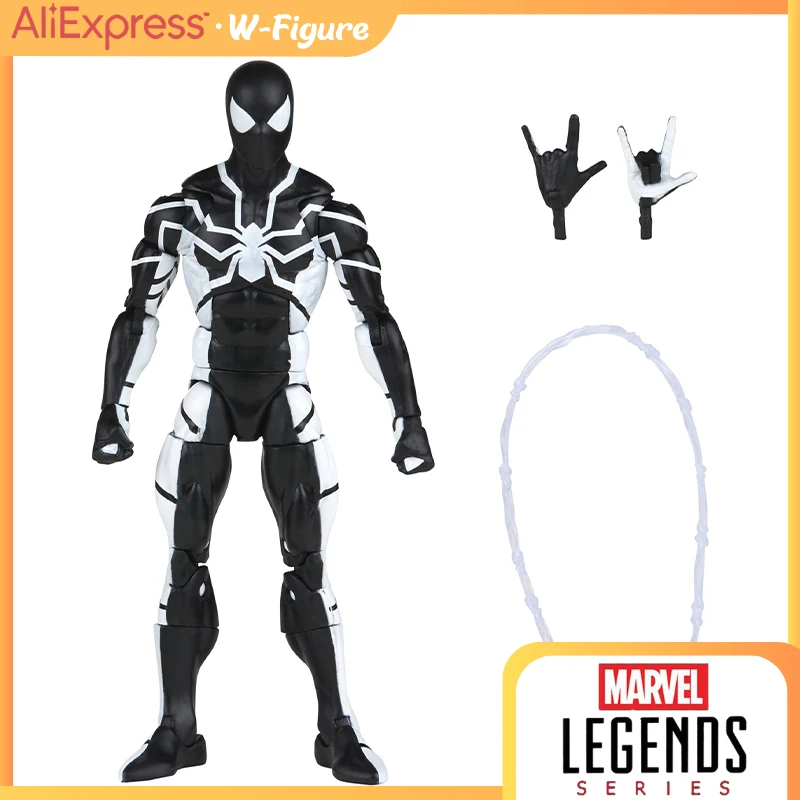 

Ships Now, Hasbro Marvel Legends Series Future Foundation Spider-Man (Stealth Suit) 6-Inch Action Figure Original Genuine