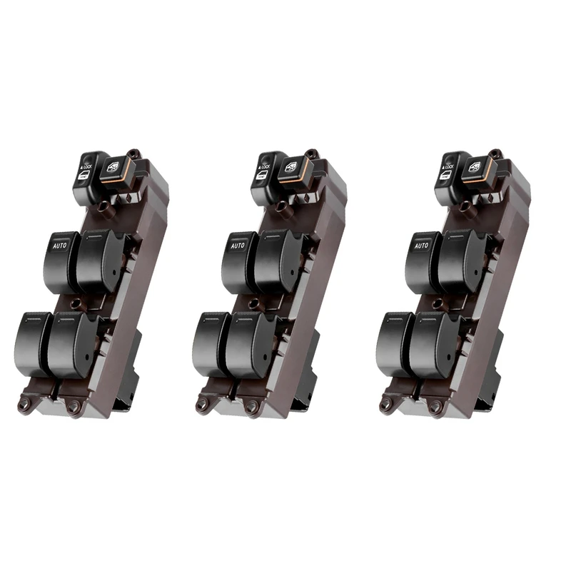 3X 84820-12491 84820-AA050 Power Window Master Switch Driver Side For Toyota Corolla Camry Sienna 2003-2010
3X 84820-12491 84820-AA050 Power Window Master Switch Driver Side For Toyota Corolla Camry Sienna 2003-2010