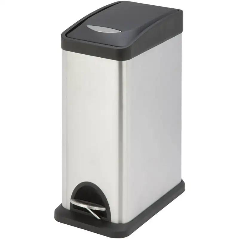 Can Do 2.1 gal Rectangular Stainless Steel Step On Kitchen Trash Can Hanging trash can Lixeira sensor automático Desk trash can
Can Do 2.1 gal Rectangular Stainless Steel Step On Kitchen Trash Can Hanging trash can Lixeira sensor automático Desk trash can