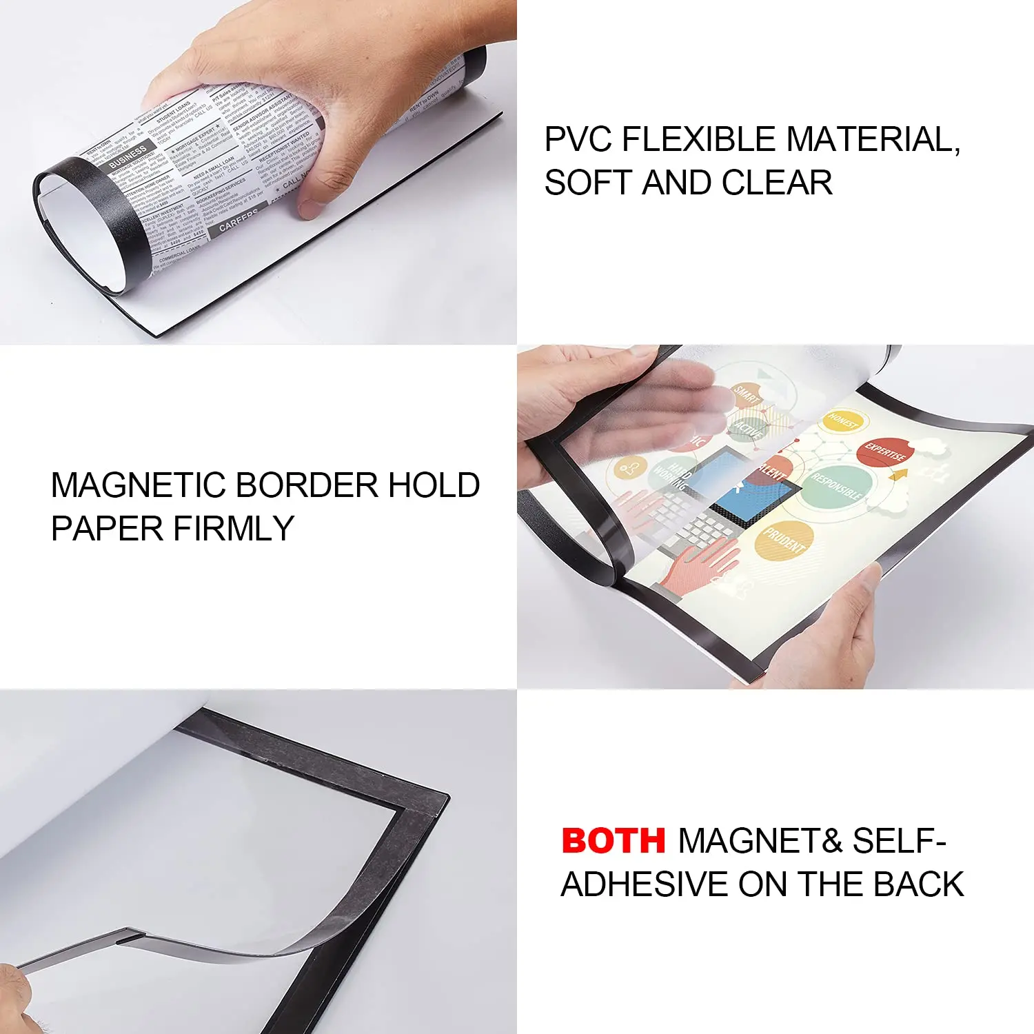 Generic Picture Frames SAdhesive Display Poster Po